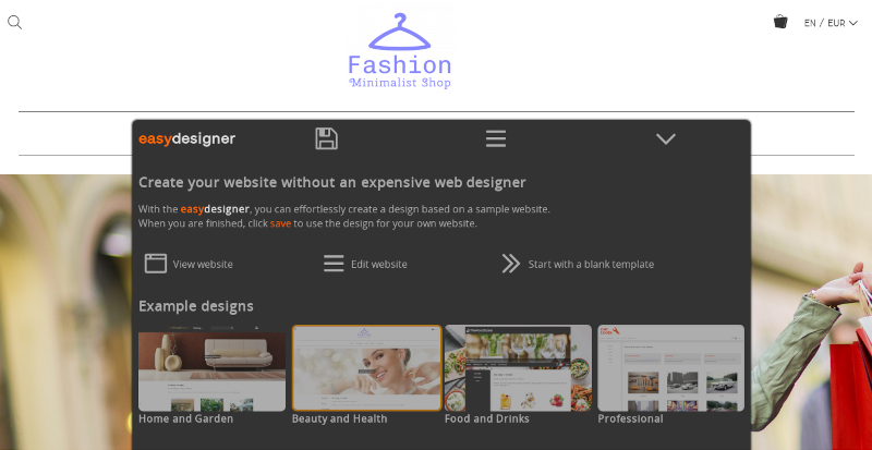 Easy Designer'ın ekran görüntüsü